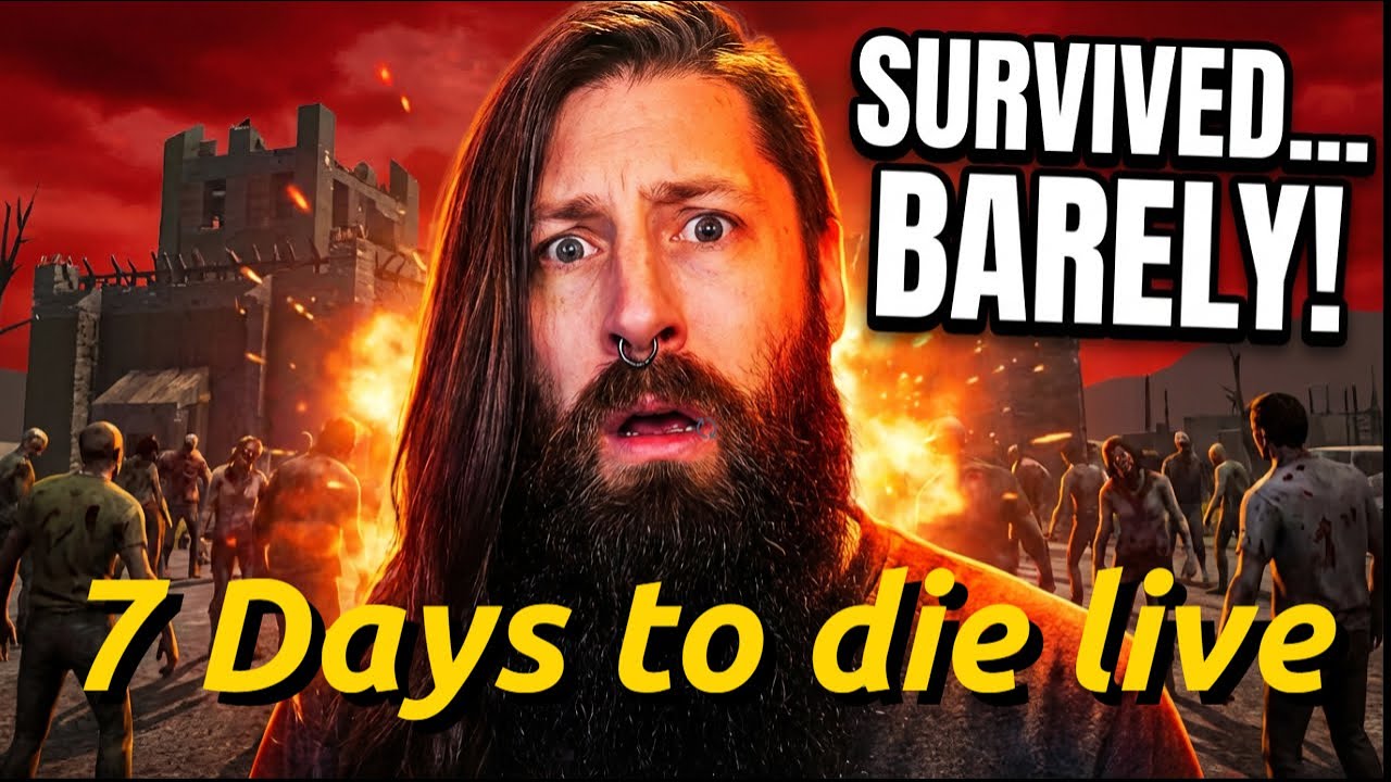 7 Days to Die GAME PLAY : WEEK THREE💀🧟‍♂️
