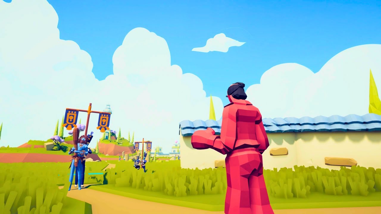 FIGHTING MASTERS vs PATH OF UNITS | Totally Accurate Battle Simulator TABS
