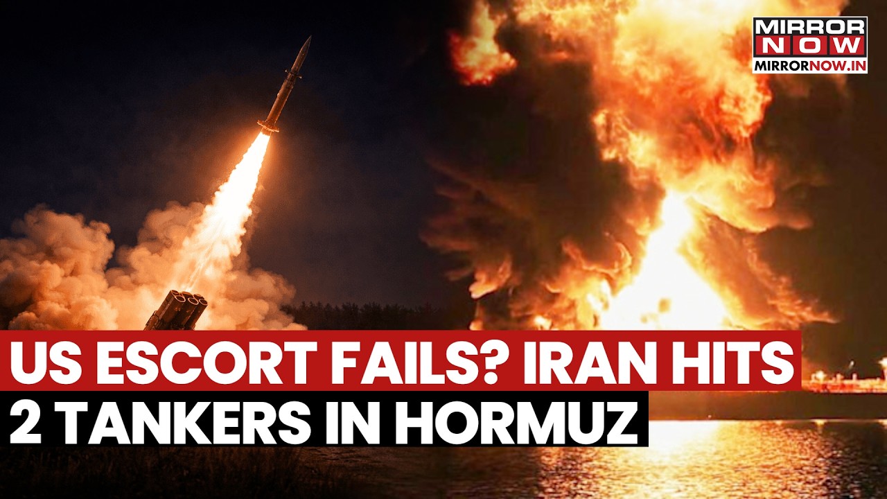 Iran Strikes US-Escorted Tankers In Hormuz, 4 Turn Back? IRGC Claims Attack Sparks Global Crisis