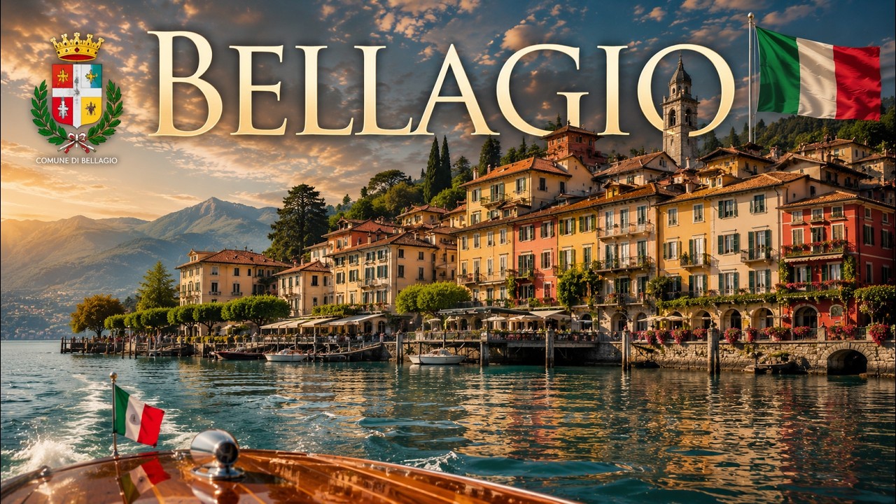Bellagio, Italy 🇮🇹 The Pearl of Lake Como | 4K 60fps HDR !!!