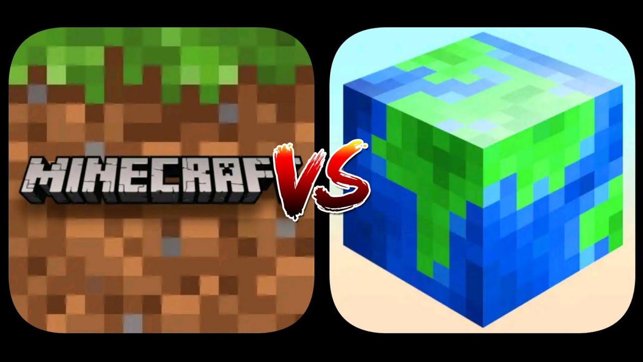 Minecraft PE VS Craft Pixel Art 2021- Build and Creative
