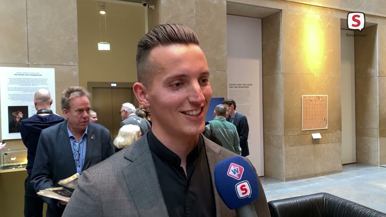In Hoogwoud gevonden goudschat te zien in RMO (9 maart 2023)