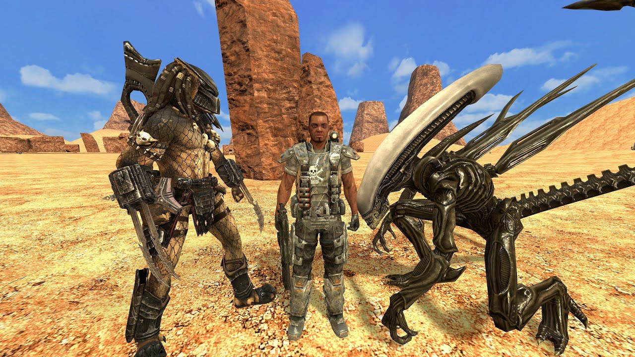AVP In Gmod?! Mod review