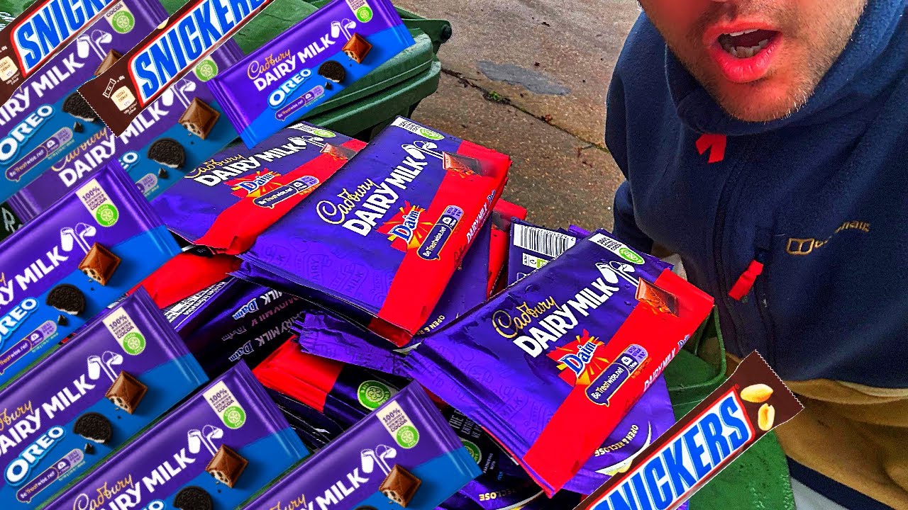 Рытьё в мусорном контейнере «Заначка Вилли Вонки» 🍫