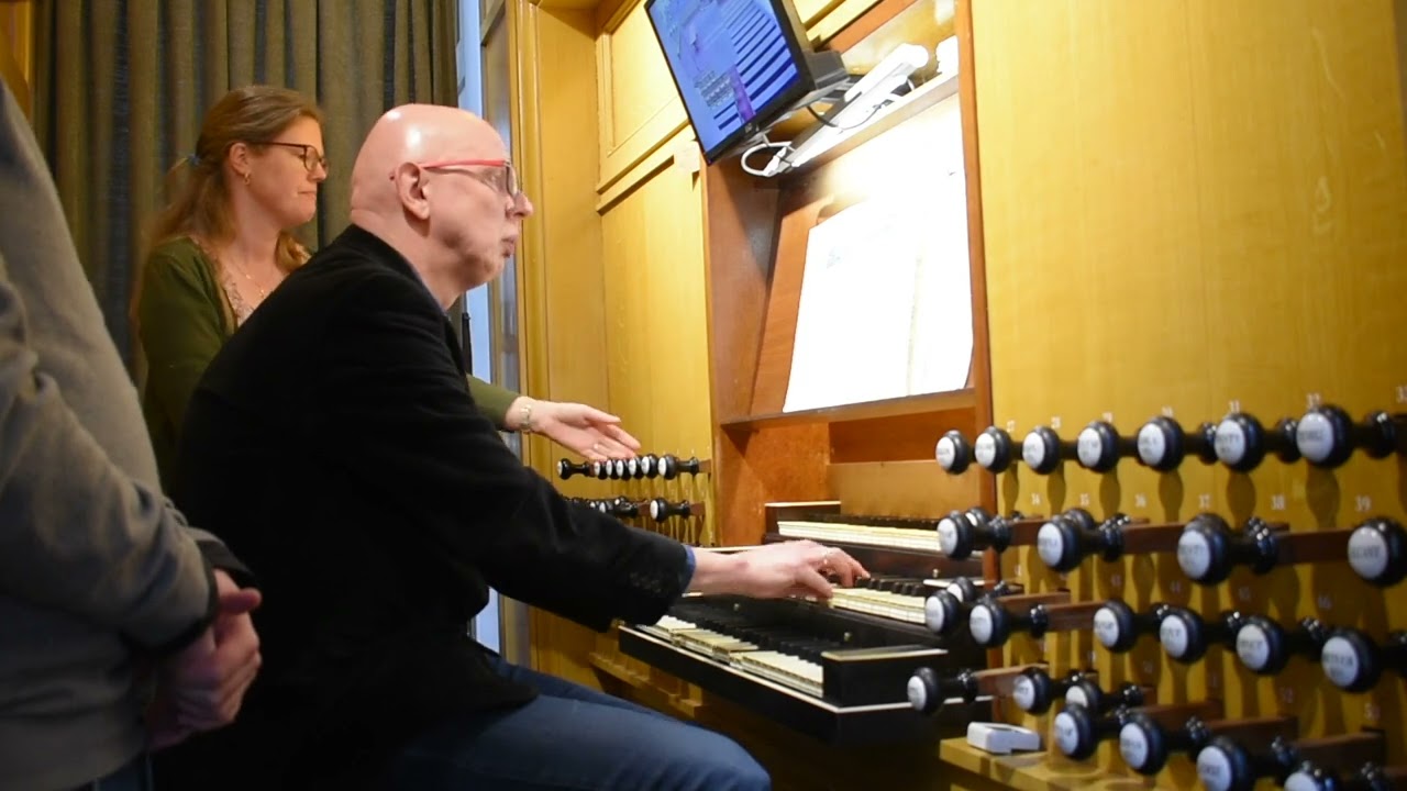 M. Reger - Jerusalem, du hochgebaute Stadt - Opus 67 - Arjan Versluis - Grote Kerk Gorinchem