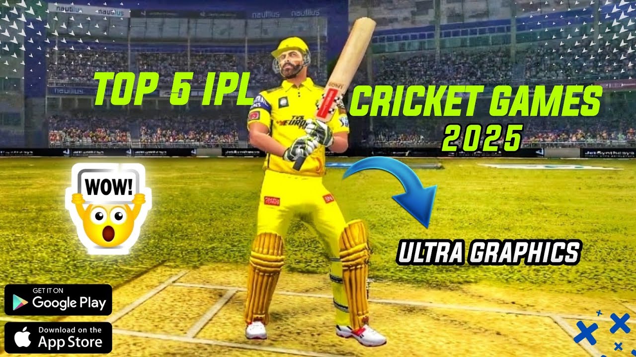💥Top 5 IPL Cricket Games For Android 2025🔥! Ultimate Graphics ! New Games In Tamil