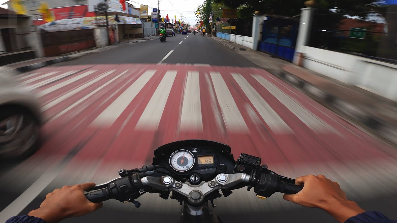 NGOK! + Open Filter. | Suzuki Satria FU Knalpot Standar