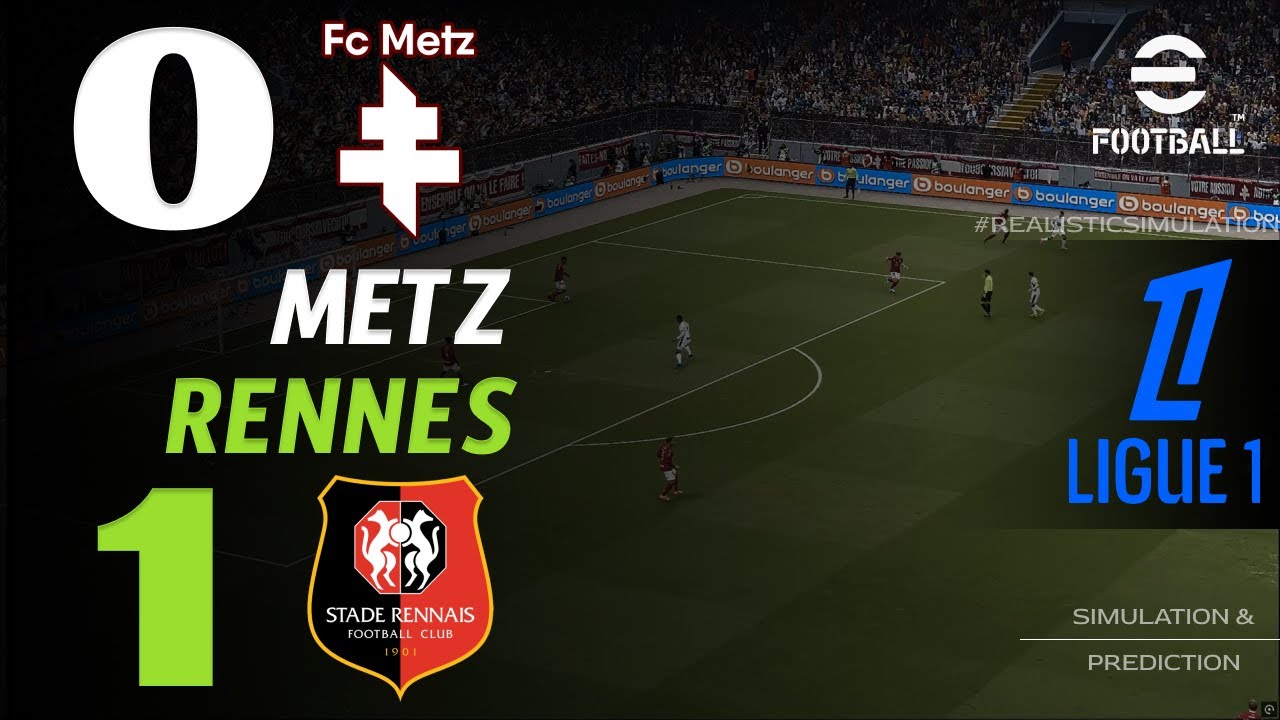 🔴 R&eacute;sum&eacute; : Metz vs Rennes 0 - 1 I HIGHLIGHTS | Ligue 1 2025/26 &ndash; aujourd'hui Efootball Pes21