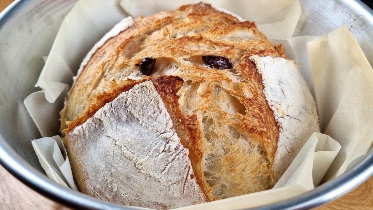 I don't buy bread anymore! The new perfect olive bread recipe