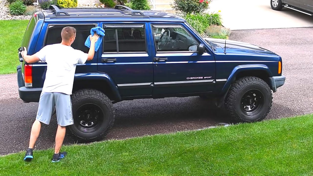 Restoring the Paint on my 20 Year Old Jeep Cherokee XJ!