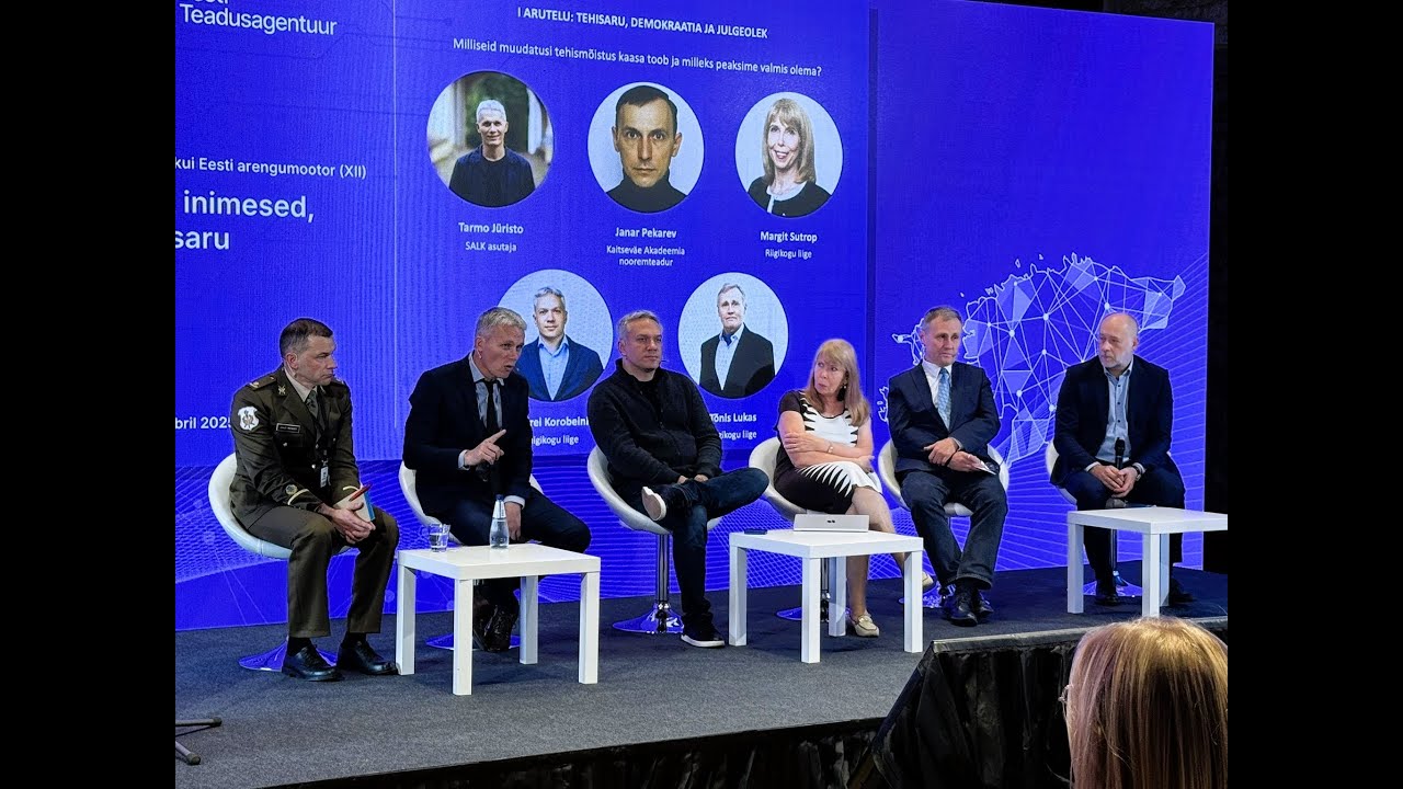Teaduspoliitika konverents 2025 | I arutelu - AI, demokraatia ja julgeolek