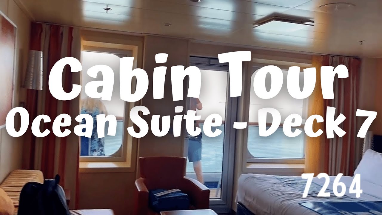Экскурсия по каюте CARNIVAL RADIANCE OCEAN SUITE | КАЮТА 7264 | КАТЕГОРИЯ OS