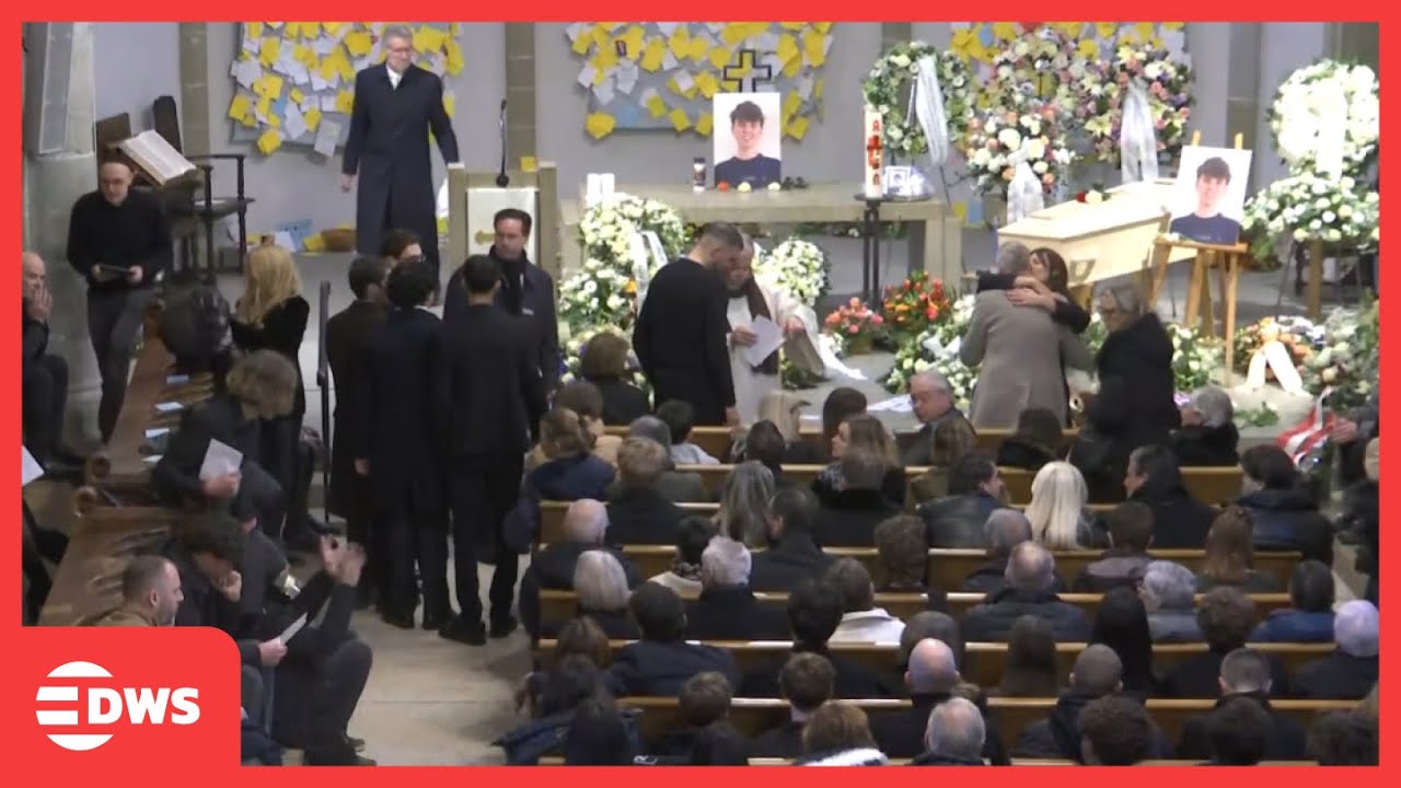 FULL CEREMONY: Funeral Service for Arthur Brodard, Victim of Crans-Montana New Year Fire | AP1E