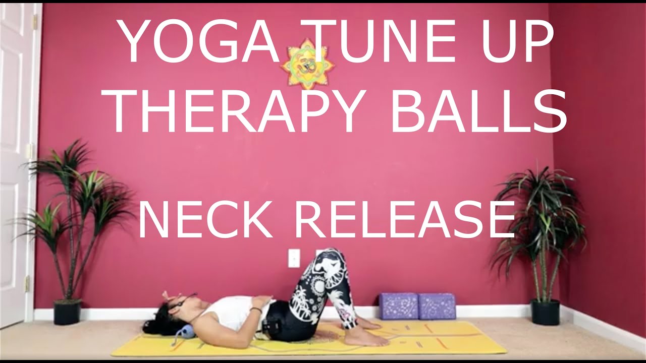 Yoga Tune Up Therapy Balls Neck Release