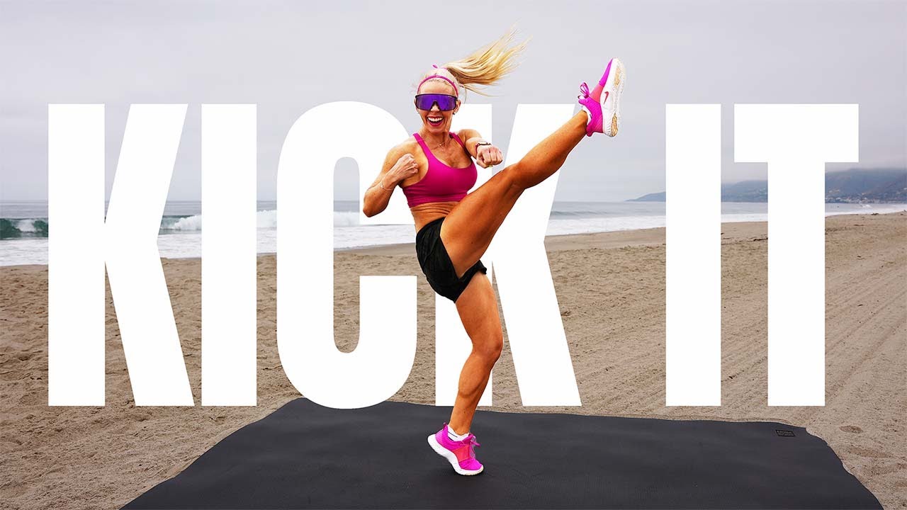 30 MIN FULL BODY KICKBOXING WORKOUT | Low Impact | All Standing | Intense!