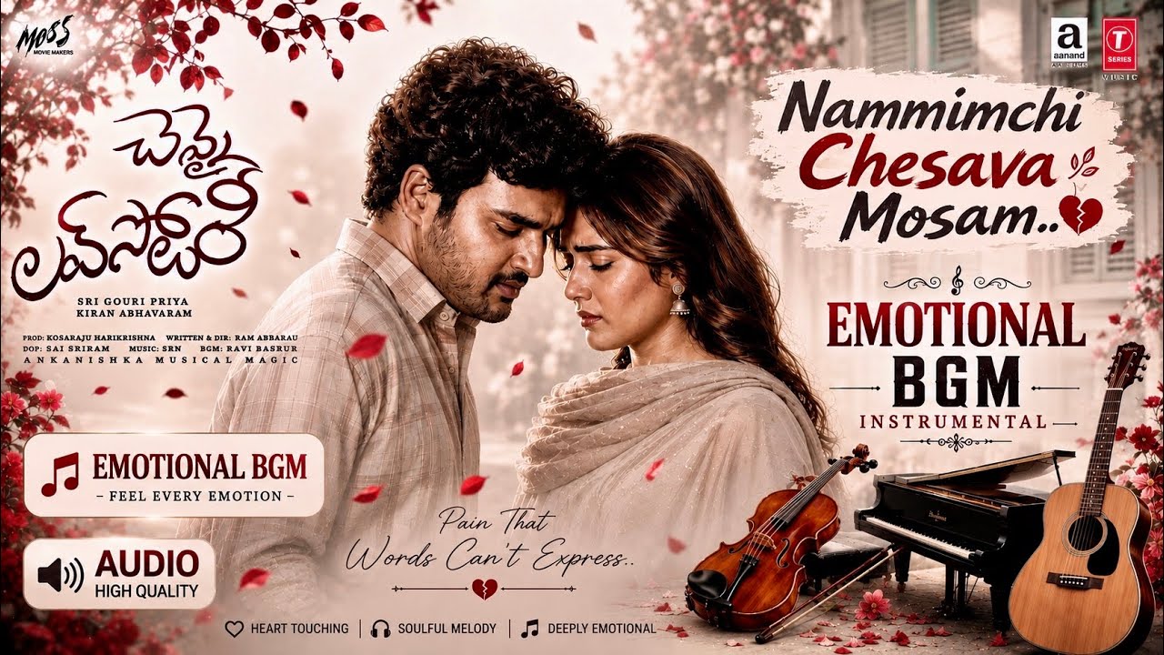 Namminchi Chesava Mosam Emotional BGM | Chennai Love Story | Mani Sharma | Instro Music