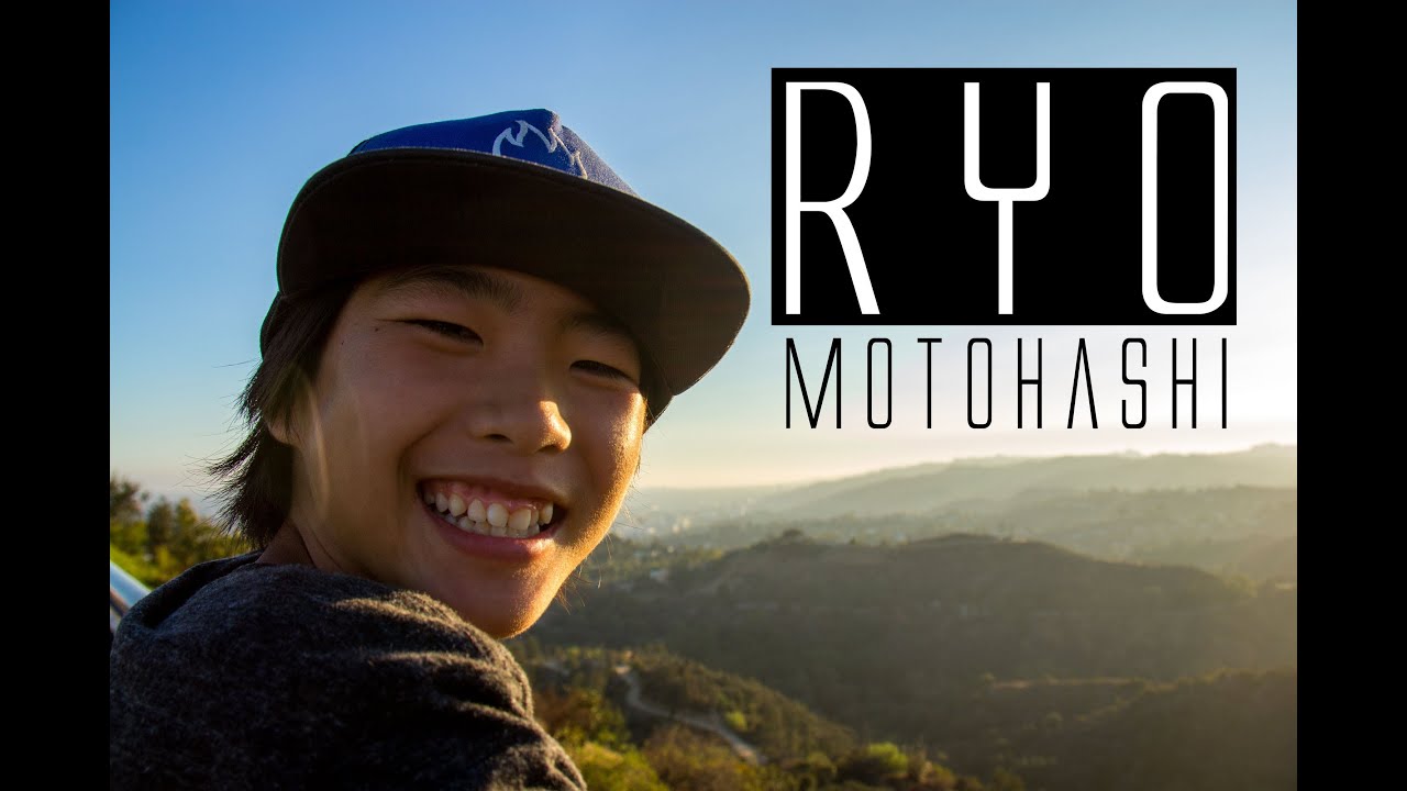 SPONSOR ME VIDEO - 13 YEARS OLD RYO MOTOHASHI - THREE WEEKS IN LOS ANGELES