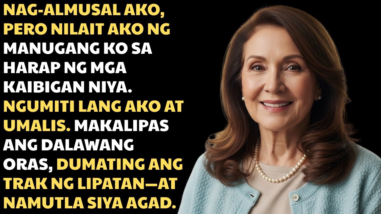 Nilait ng manugang kong babae ang pagluluto ko makalipas dalawang oras umiiyak siyang nagmamakaawa