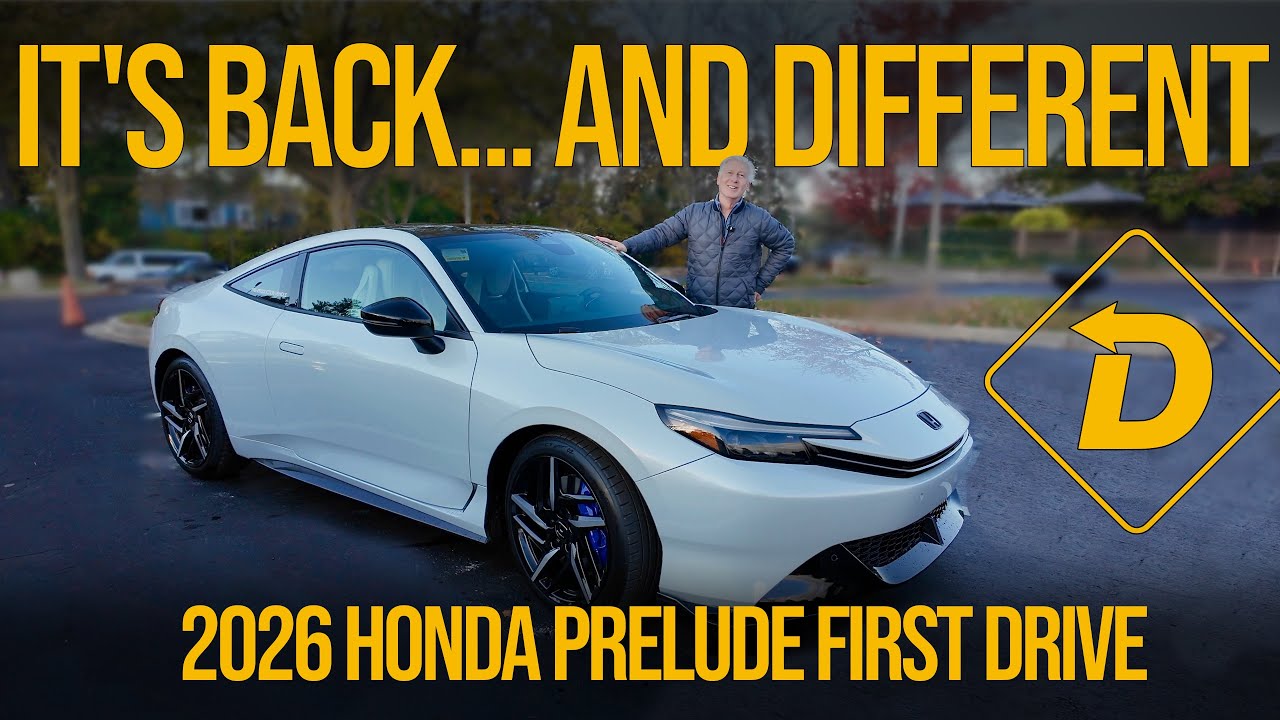 Возвращение спустя 25 лет! Первый тест-драйв Honda Prelude 2026 года #автомобиль
