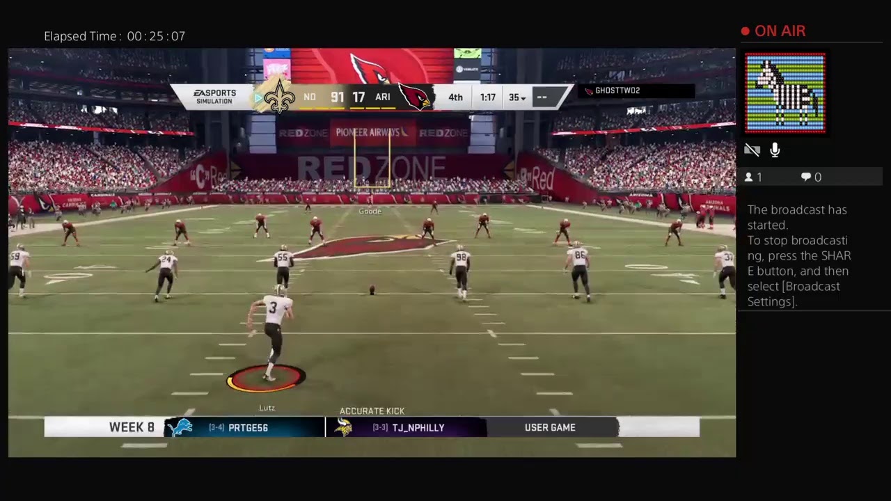 hitdatthead33317's Live PS4 Broadcast