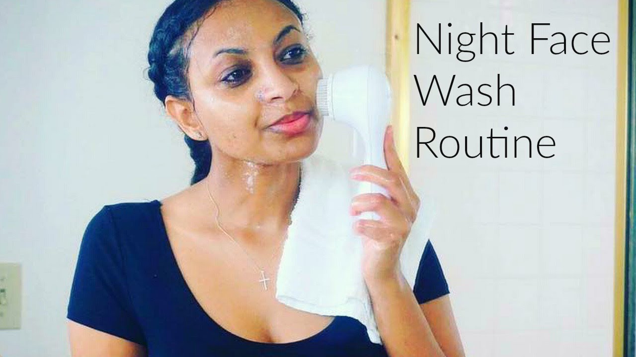 ከመተኛታችን በፊት የሚደረግ የፊት አጠባበቅ  Night Face Wash Routine!
