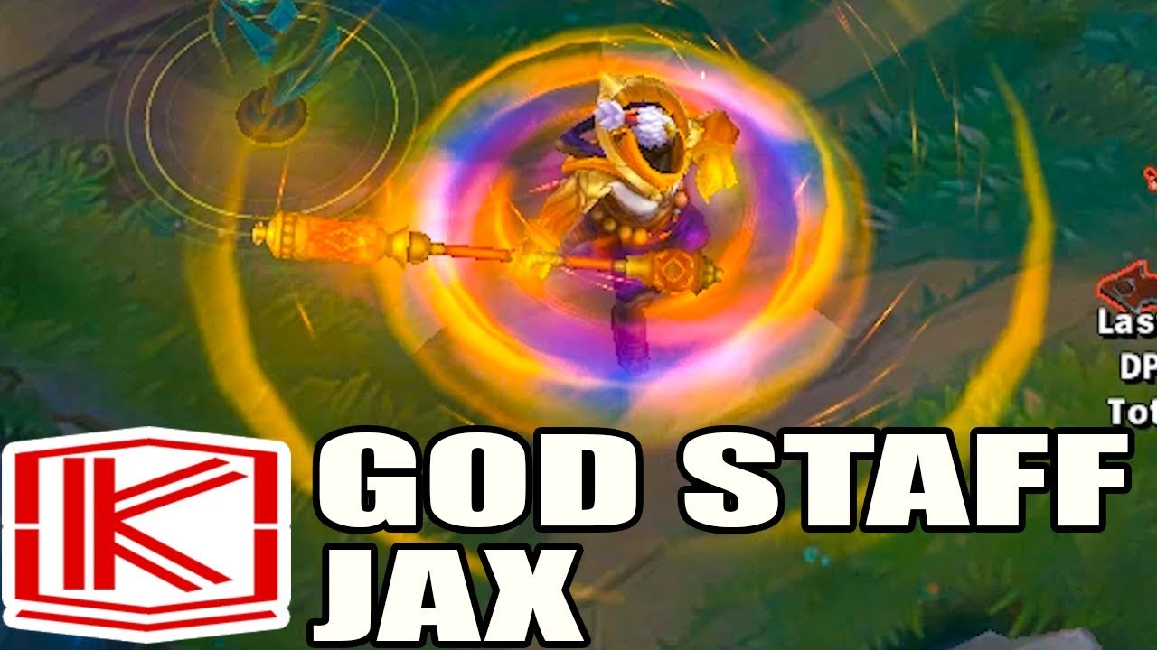 GOD STAFF JAX SKIN SPOTLIGHT - League of Legends