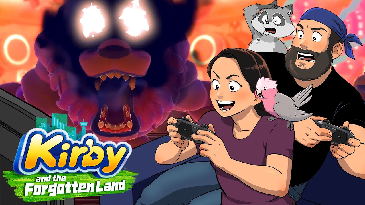 Kirby and the Forgotten Land : Phantom Forgo Leongar and the Morpho Knight