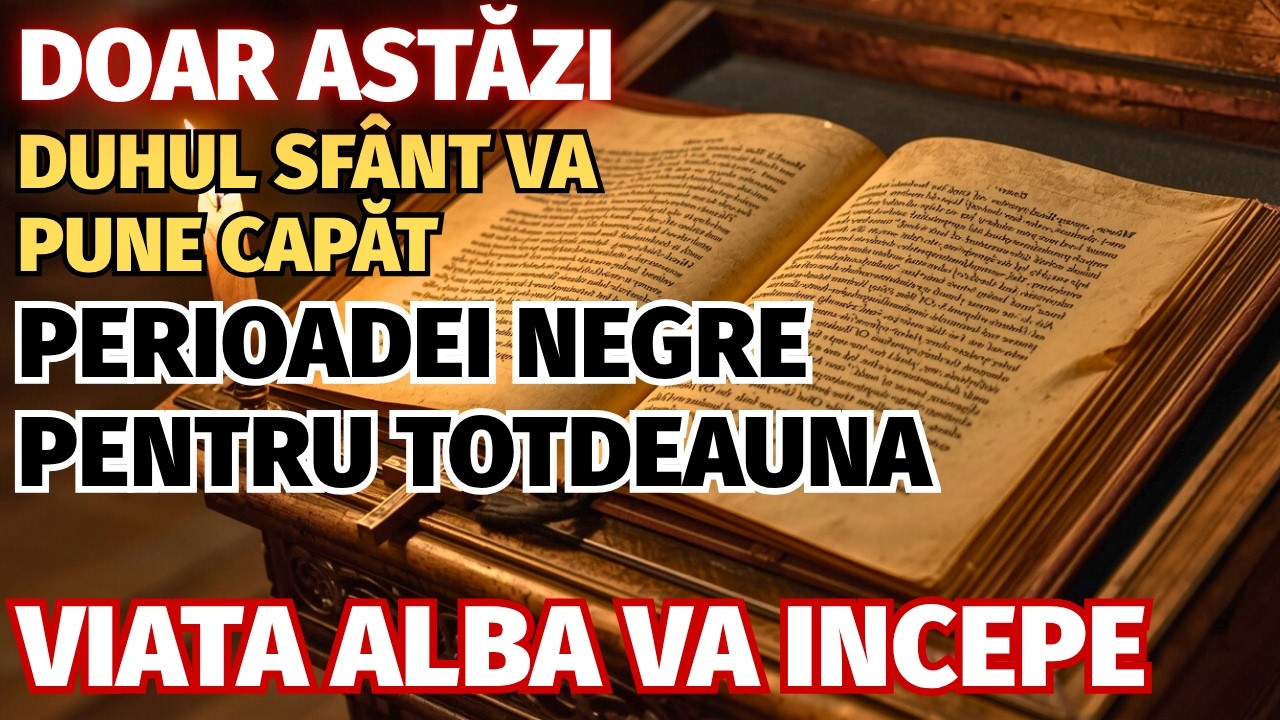 15 MARTIE — DUHUL SFÂNT VA PUNE CAPĂT PERIOADEI NEGRE PENTRU TOTDEAUNA! VIAȚA ALBĂ VA ÎNCEPE!