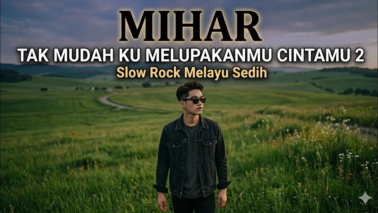 TAK MUDAH KU MELUPAKAN CINTAMU 2 - MIHAR | LAGU CINTA SLOW ROCK MELAYU SEDIH BIKIN NYESEK DIHATI 
