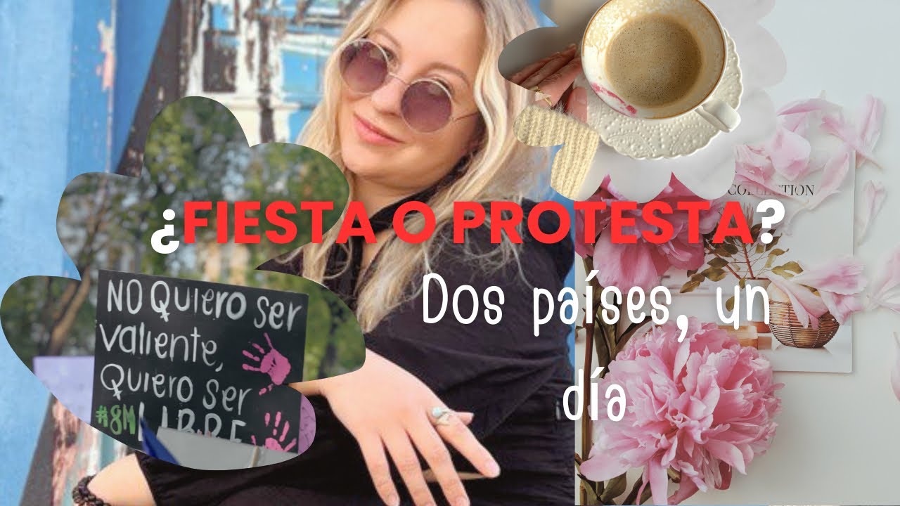 8 de marzo en Rusia 🇷🇺 y 🇪🇸 España : flores, fiesta o manifestación?