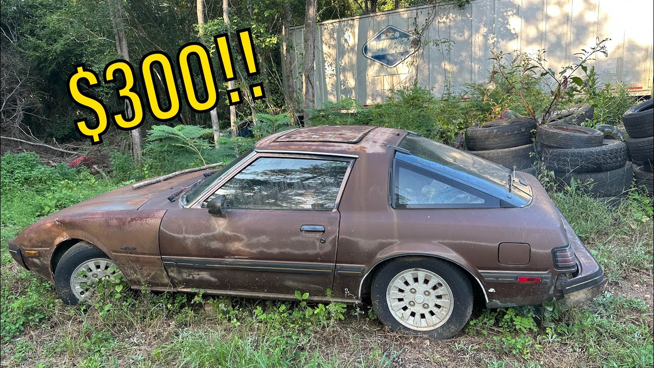 First Start in 16yrs! FB RX7 GSL-SE