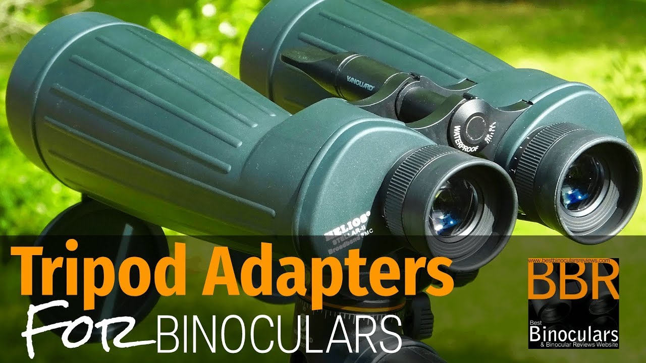 Binocular Tripod Adapters - How to easily mount your binocular to a tripod
