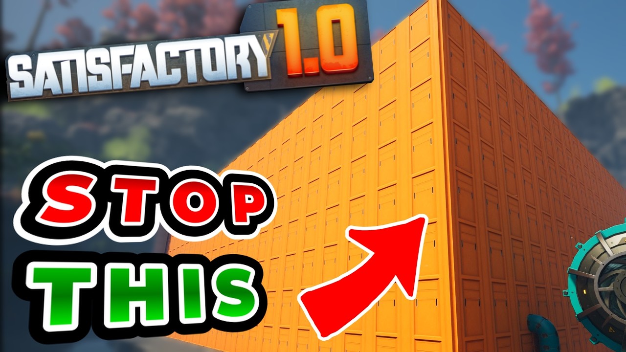 Как создать дизайн как профессионал в SATISFACTORY 1.0