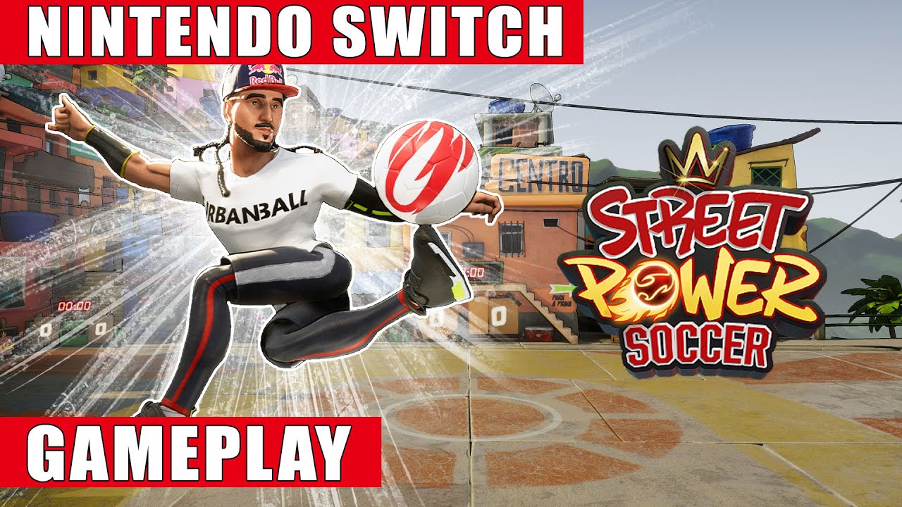 Street Power Soccer (Football) Nintendo Switch Gameplay