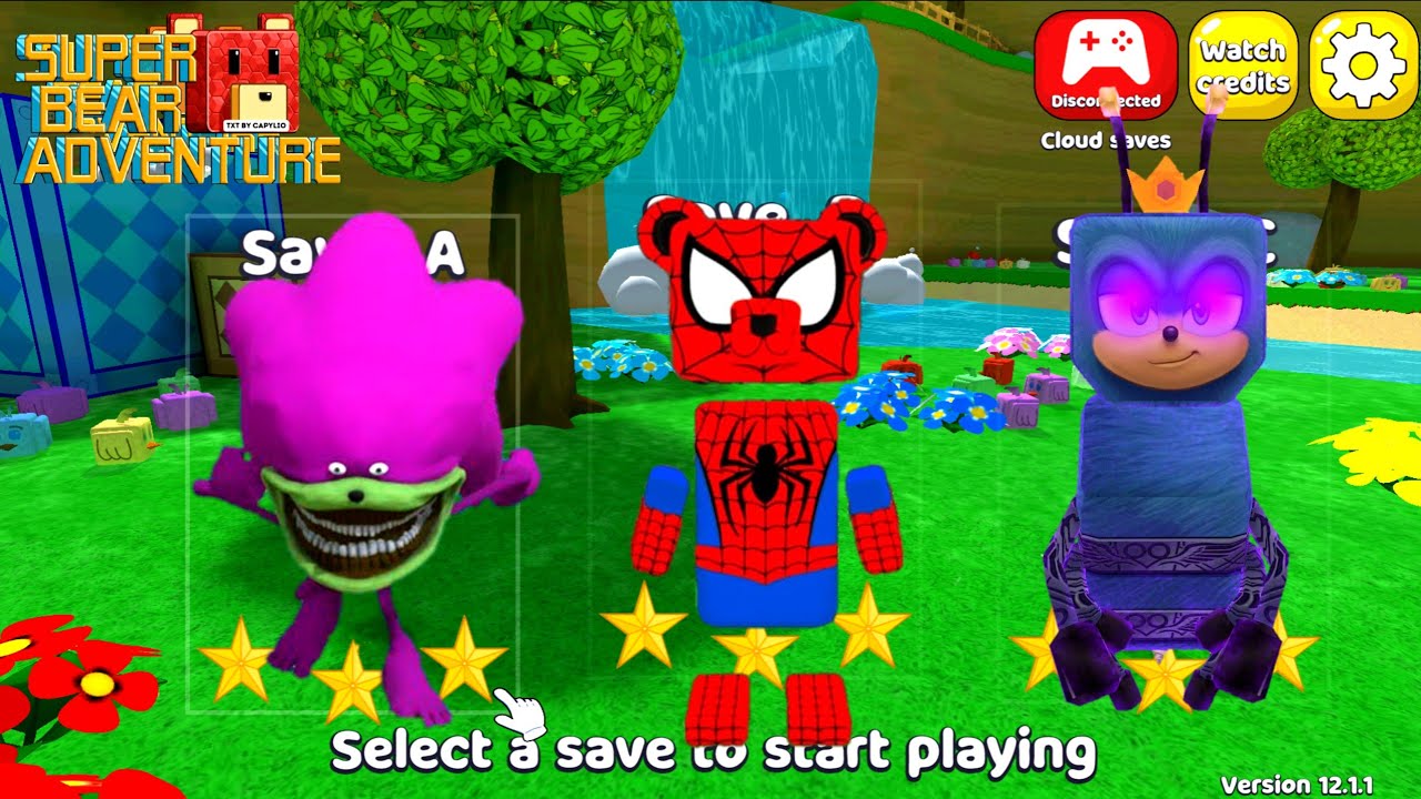 New Characters Hive Mania in Super Bear Adventure Gameplay Walkthrough 
