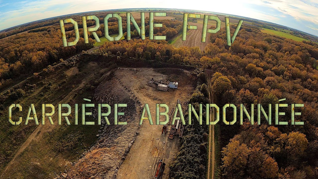 Balade dans une Carrière Abandonnée - 4K Drone FPV Cinématique