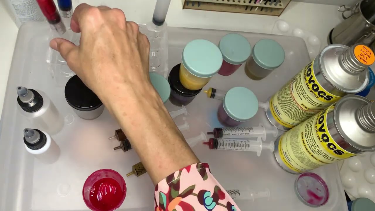 Painting a silicone baby - Part 2