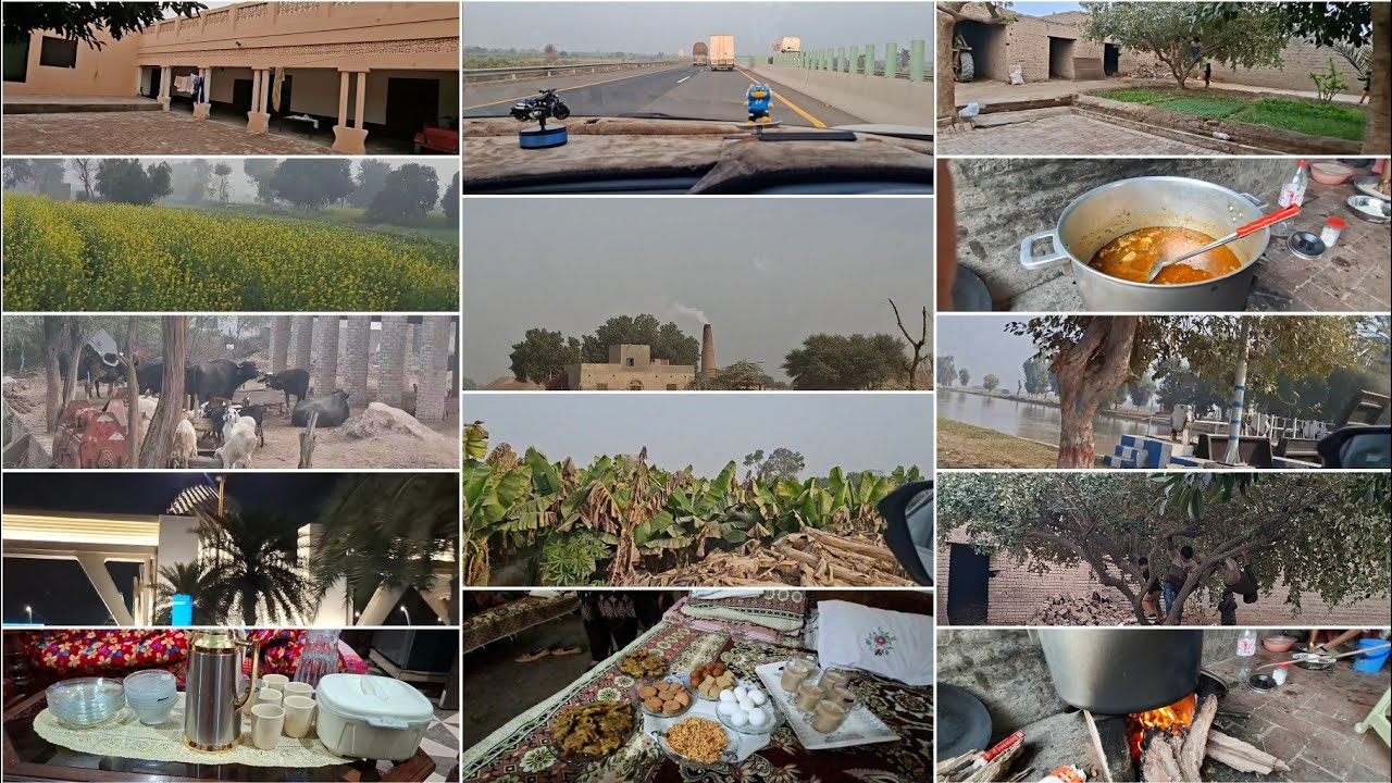 Karachi to Punjab Travel Vlog | Toba Tek Singh Village Visit | Long Journey Reality 🇵🇰