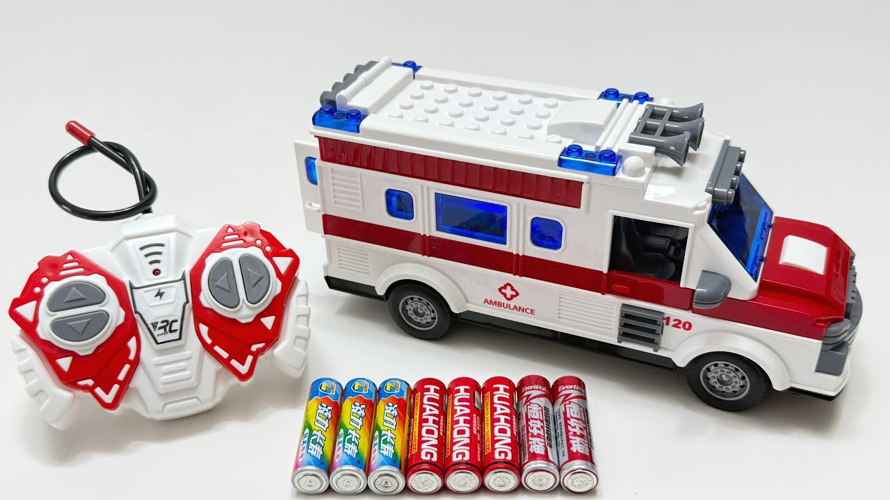 Unboxing RC Medical Ambulance, Electric Military Missile Vehicle, RC Transport Truck, EV Penguin