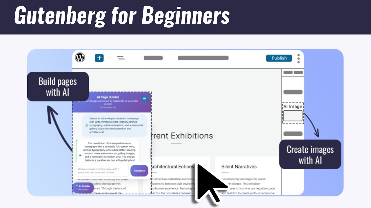 WordPress Gutenberg Editor Tutorial for Beginners (AI-Assisted)