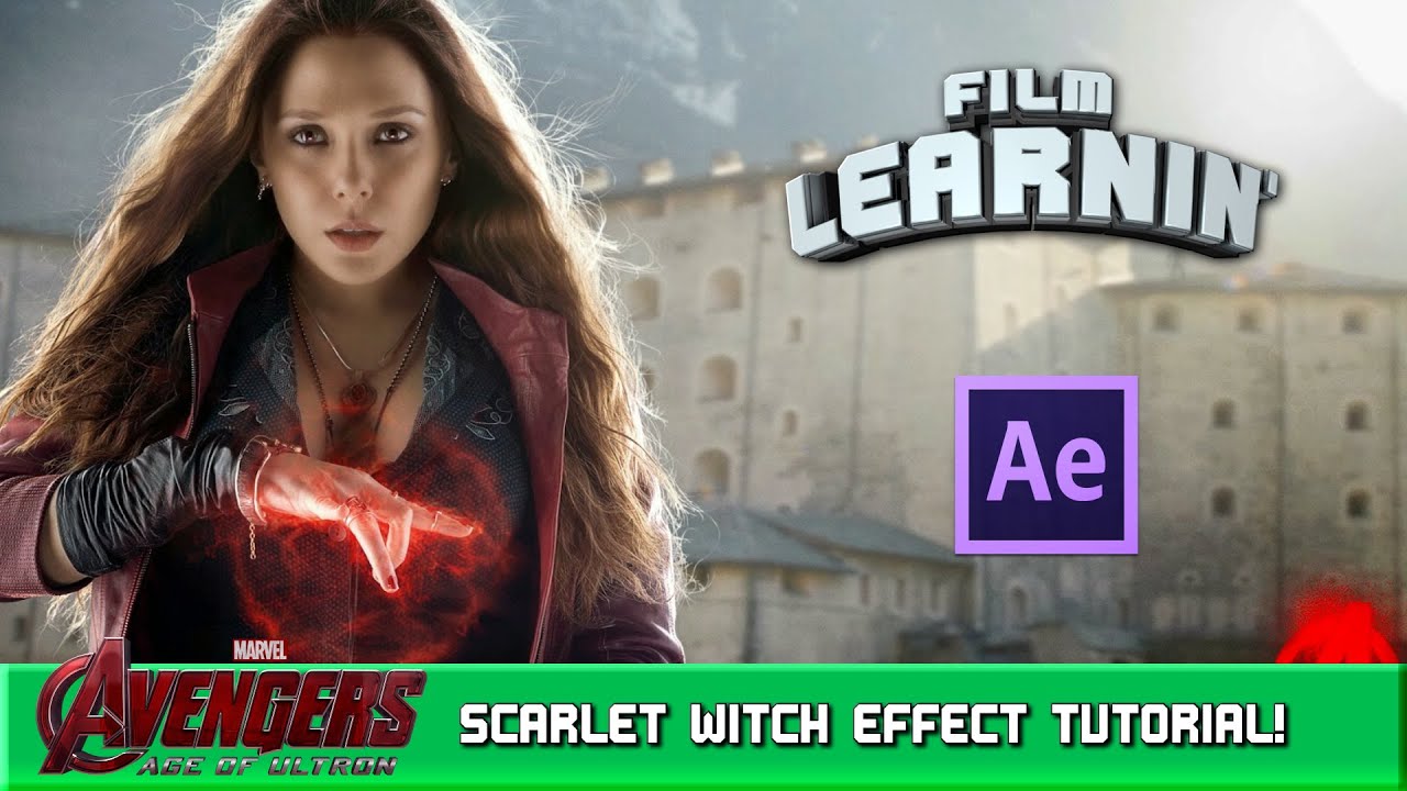 Scarlet Witch After Effects Tutorial! | Film Learnin