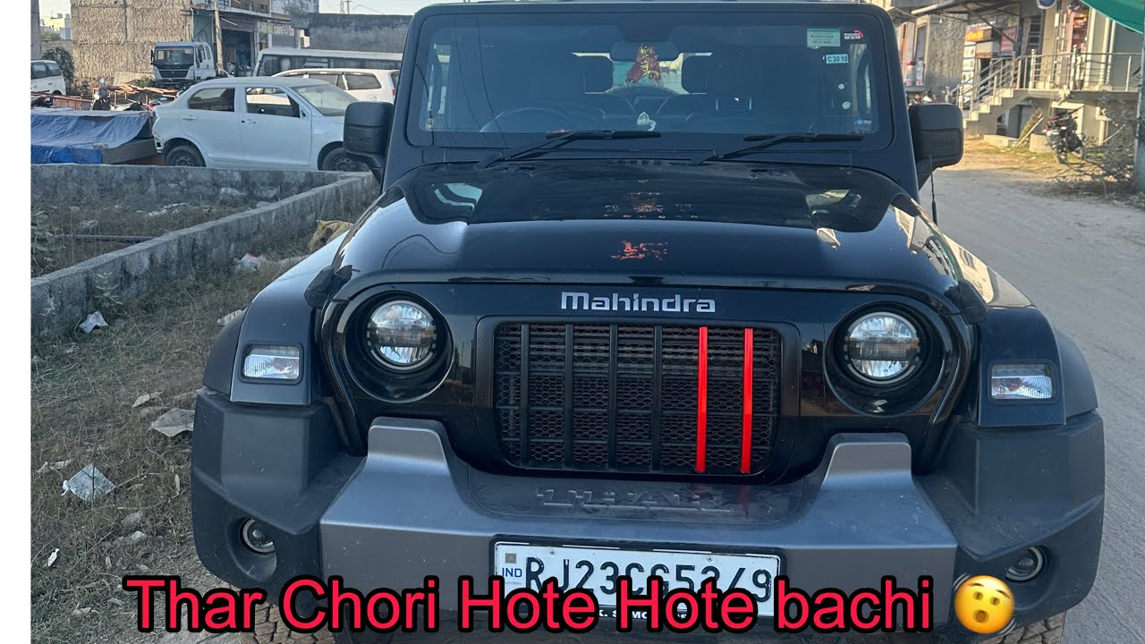 Thar chori hote hote bchi 😲||Vishal Choudhary ||#tharvlogs #sikarvlog 