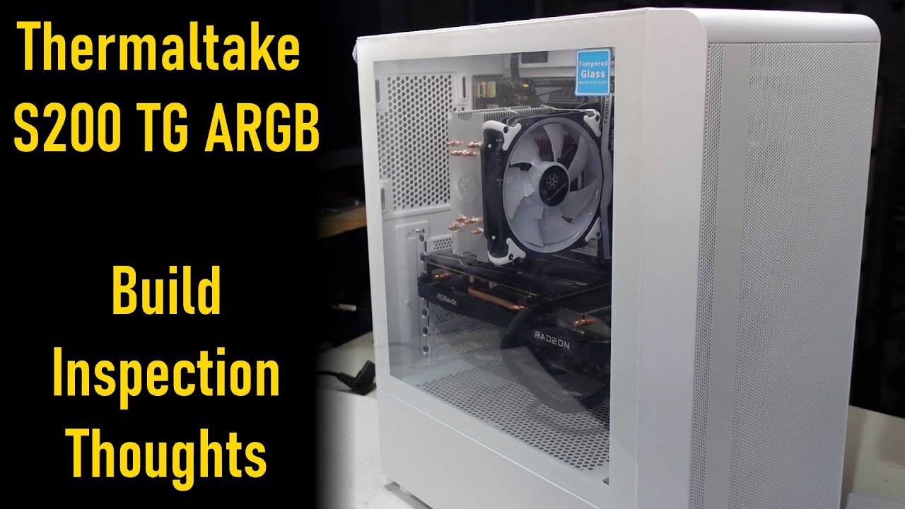 Thermaltake S200 TG ARGB Review / Inspection
