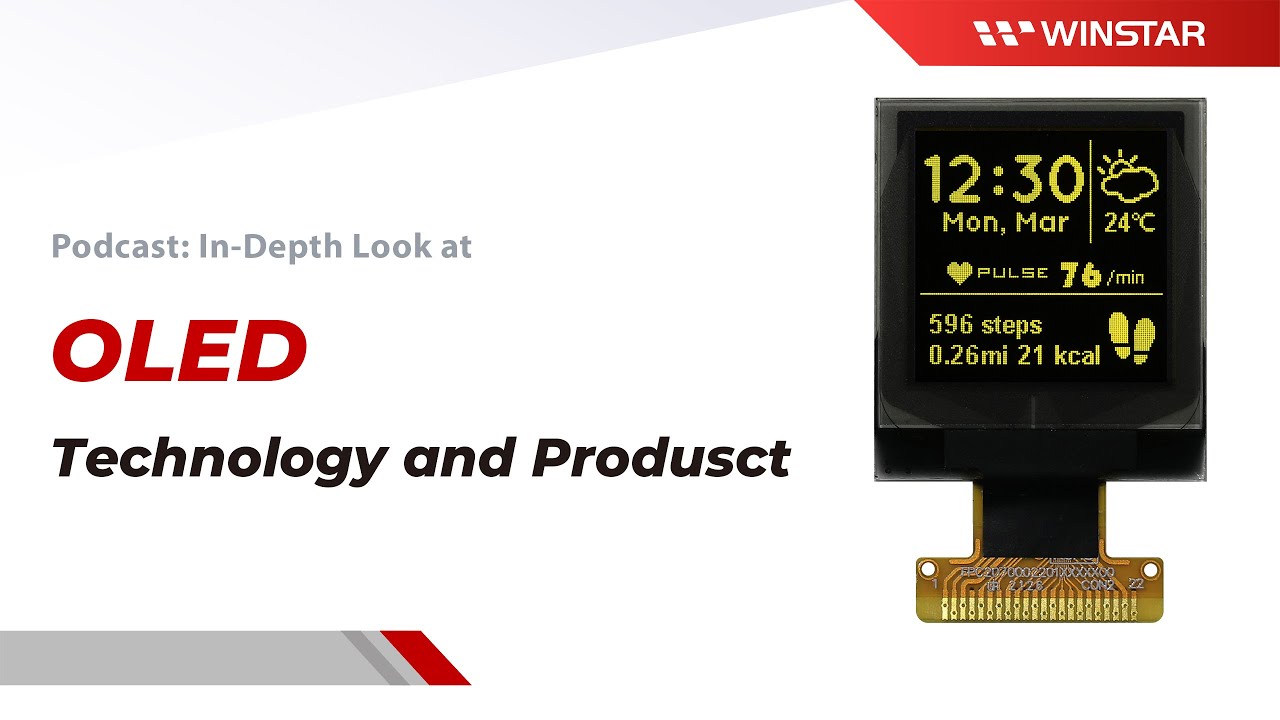 Podcast: In-Depth Look at WINSTAR OLED Technology and Products