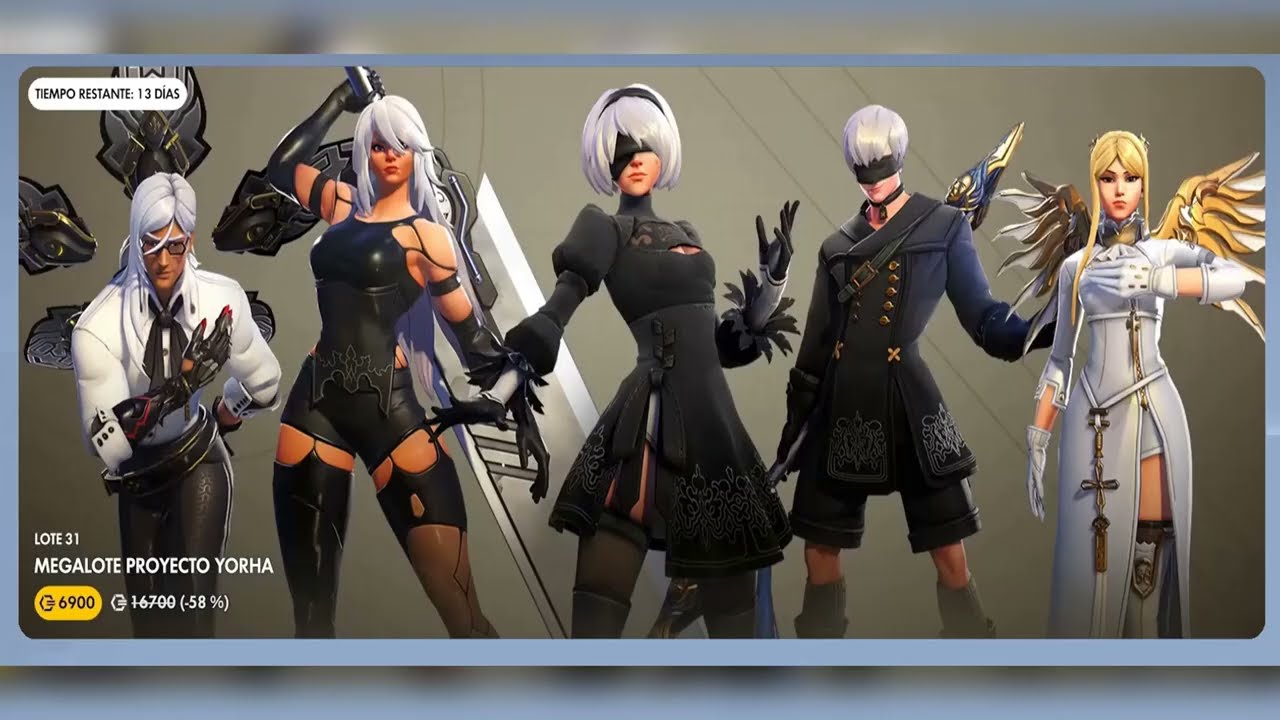 Overwatch ft. NieR Autómata! (Proyect YoRHa)