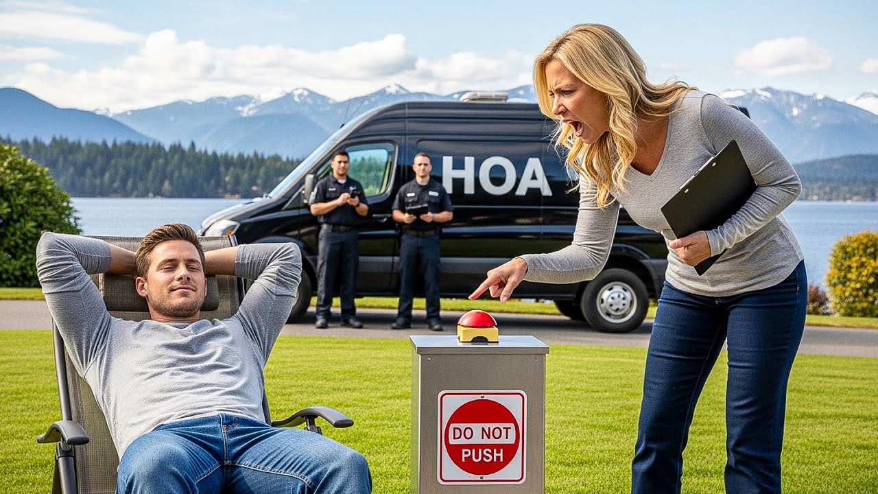 HOA Banned Yard Art, So I Installed a Red Button on a Pedestal With a Sign That Said 'Do Not Push'!