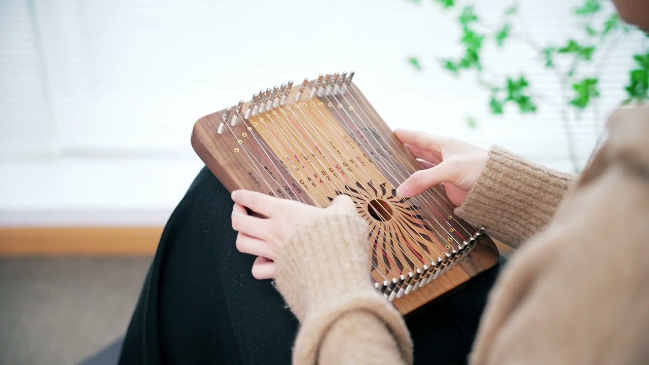 《The Sound of Silence》Play with 31 strings harpika