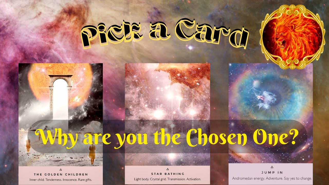 Pick a card🦄Why are YOU the Chosen One?🤩👑