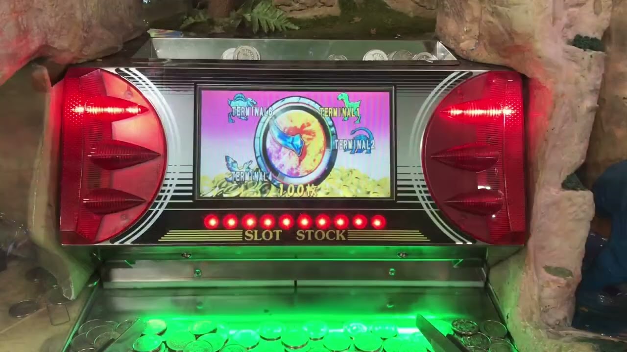 メダルゲーム　ダイノキング2 スペシャルゲーム　恐竜が止まるとメダルもらえるやつ