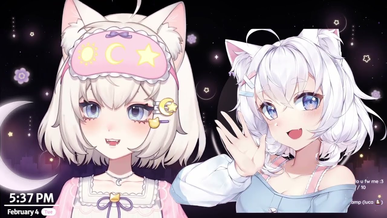 cweamcat shows her old vtuber models